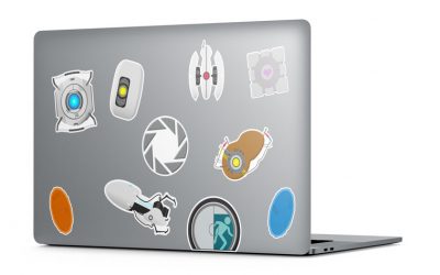 Portal Sticker Set